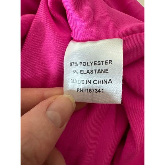 HELLO MOLLY Changed My Mind Dress Hot pink Size Large US 8/ AU12 NWT - Picture 7 of 9